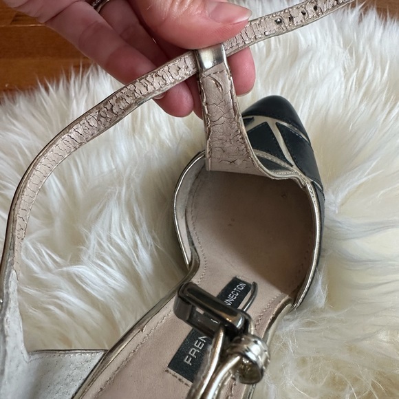 Size 5.5 French Connection Candice T-Strap Platform Pump - Picture 5 of 9